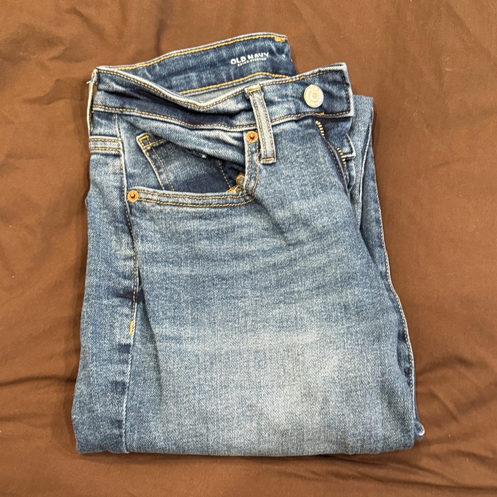 Old Navy Women's Denim Straight Leg Jeans
